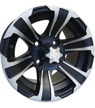 ITP SS312 Machined w/Black Centered Aluminum Wheel