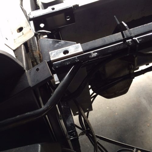 Ezgo Golf Cart Battery Tray Installation - bolting in
