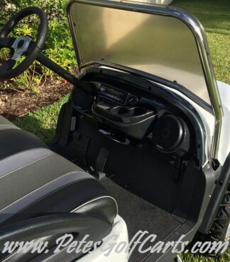 Jeep Golf Cart Carbon Fiber Dash With Stereo