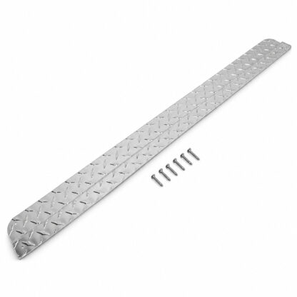 SGC KPDS01 polished aluminum diamond-plate kick plate for 1982-Up Club Car DS