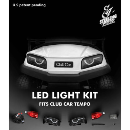 Club Car Tempo 12-volt LED light kit with wiring harness Petes Golf Carts