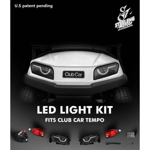 Club Car Tempo 12-volt LED light kit with wiring harness Petes Golf Carts
