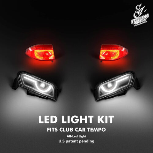 SGC LITP01 LED headlights and taillights for Club Car Tempo Petes Golf Carts