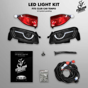 Club Car Tempo Meteor Basic LED Light Kit | Gas & Electric 12-Volt | SGC