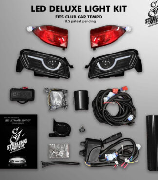 Club Car Tempo Meteor Street Legal LED light kit by SGC