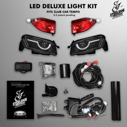 Club Car Tempo Meteor Street Legal LED light kit by SGC