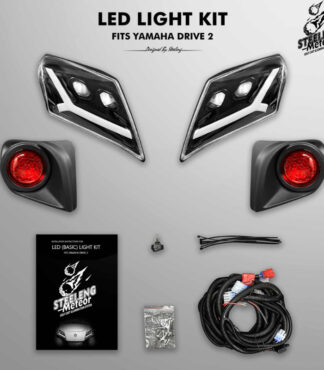 Yamaha Drive2 Meteor Basic LED light kit by SGC Petes Golf Carts