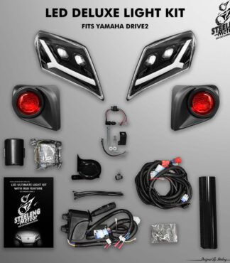 Yamaha Drive2 Meteor Street Legal LED light kit by SGC