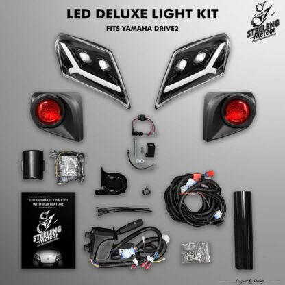Yamaha Drive2 Meteor Street Legal LED light kit by SGC