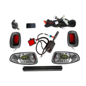 EZGO RXV Street Legal High-Low Beam LED Golf Cart Light Kit | 2008-2015 Gas & Electric 12-48V
