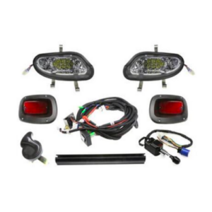 EZGO TXT Valor Freedom Street Legal LED Golf Cart Light Kit 2014+ Models | Gas & Electric 12-48V Applications