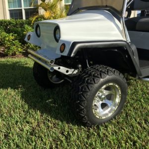 Liberator Golf Cart Body Custom Front Bumper Kit Polished Anodized Aluminum