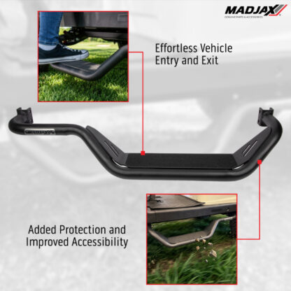 MADJAX-RECON-SIDE-STEP-NERF-BAR-CLUB-CAR-EZGO-YAMAHA-GOLF-CARTS-PETES-GOLF-CARTS