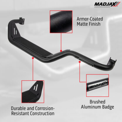 MADJAX-RECON-SIDE-STEP-NERF-BAR-CLUB-CAR-EZGO-YAMAHA-GOLF-CARTS-PETES-GOLF-CARTS