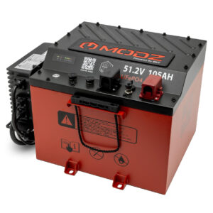 MODZ® 48V 105Ah Nano Lithium Golf Cart Battery Bundle (Club Car, EZGO, Yamaha, & more 48 Volt Carts)