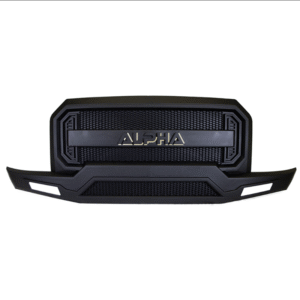 MadJax Alpha Deluxe Black Grill with Running Lights | Club Car Precedent
