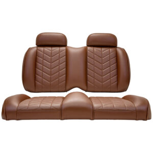 MadJax Aviator Golf Cart Seat Cushions - Coffee / Brown