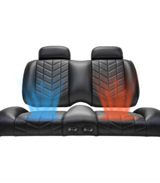 MadJax-Aviator-Golf-Cart-Front-Seat-Heated-Cooled-Black-Petes-Golf-Carts-Club-Car-EZGO-Yamaha