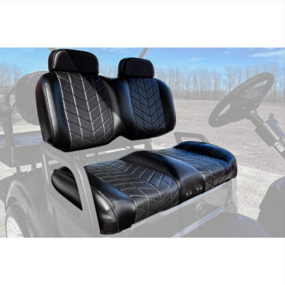 MadJax-Aviator-Golf-Cart-Front-Seat-Heated-Cooled-Black-Petes-Golf-Carts-Club-Car-EZGO-Yamaha