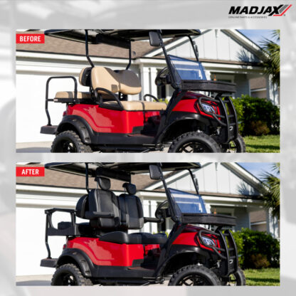 MadJax Commander Luxury Golf Cart Front Seat Assembly from Pete's Golf Carts