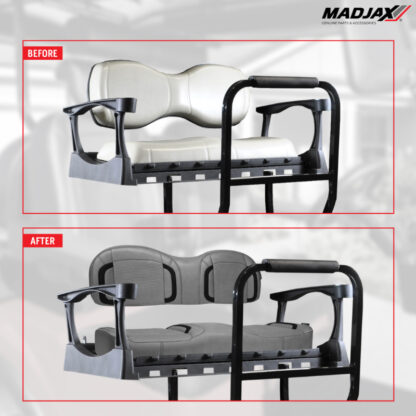 MadJax Commander Genesis Rear Seat Cushions Features Details | Club Car and EZGO | Pete's Golf Carts