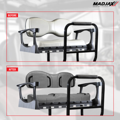 MadJax Commander Genesis Rear Seat Cushions Features Details | Club Car and EZGO | Pete's Golf Carts