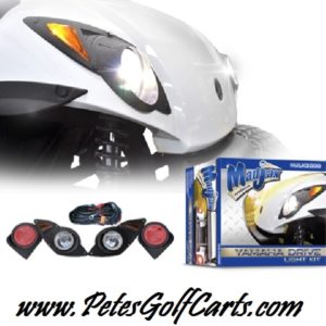 Halogen Golf Cart Light Kit by Madjax, Fits Yamaha Drive G29