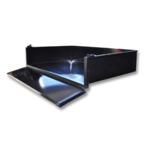 MadJax; Black Steel Cargo Box (Brackets Sold Separately)