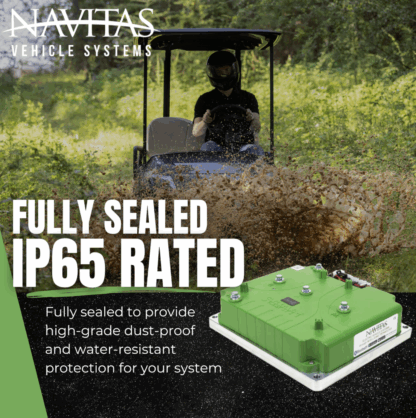 Navitas 600-Amp 4-kW AC Conversion Kit for Yamaha Drive (G29) / DRIVE2 with OEM MORIC JW Controller (CAN Enabled) - Image 5
