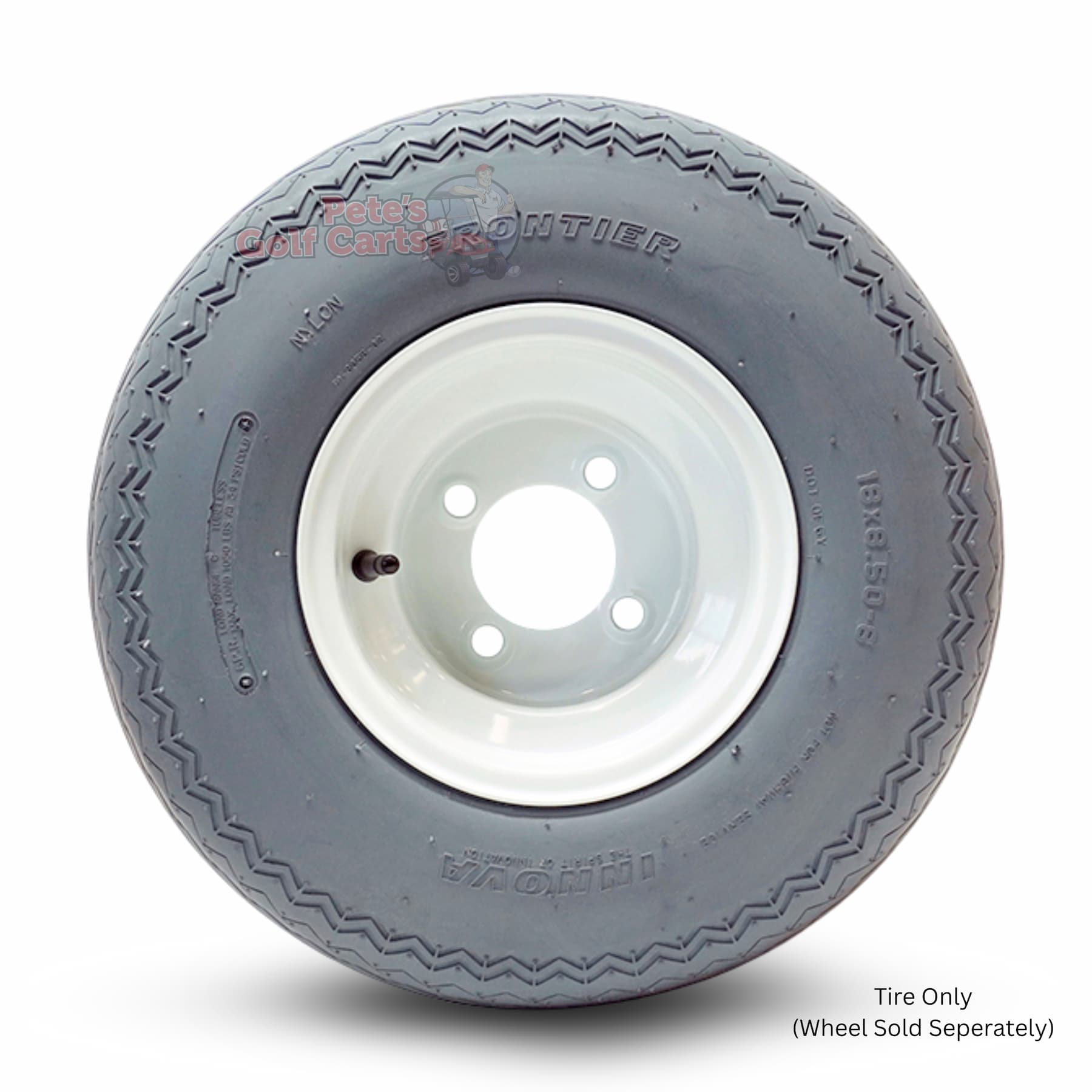 Non-Marking-Tires-warehouse-industrial-Gray-18x8.50-8-6-ply-for-8-inch-wheels-TIR-206-petesgolfcarts