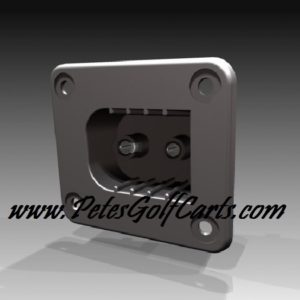 Powerwise Golf Cart Charger Receptacle Complete Assembly Wiring E-Z-GO Models 1996 and Up