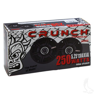 CRUNCH 5 1/4" Golf Cart Speakers