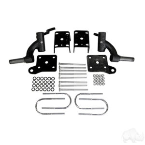 EZGO TXT 3" Drop Spindle Golf Cart Lift Kit (Gas 2001.5-2008 Electric 2001.5+) | RHOX