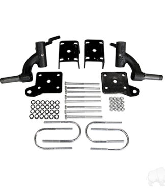 EZGO TXT 3" Drop Spindle Golf Cart Lift Kit (Gas 2001.5-2008 Electric 2001.5+) | RHOX