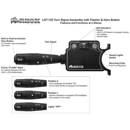RHOX Deluxe Turn Signal Switch