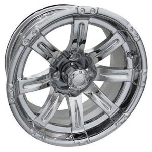 RX231 Vegas Chrome 14X6 Centered Aluminum Wheel