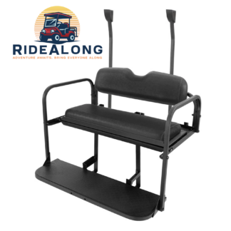 Rear-seat-kit-club-car-precedent-2004-current-black-ridealong-golf-cart-seats