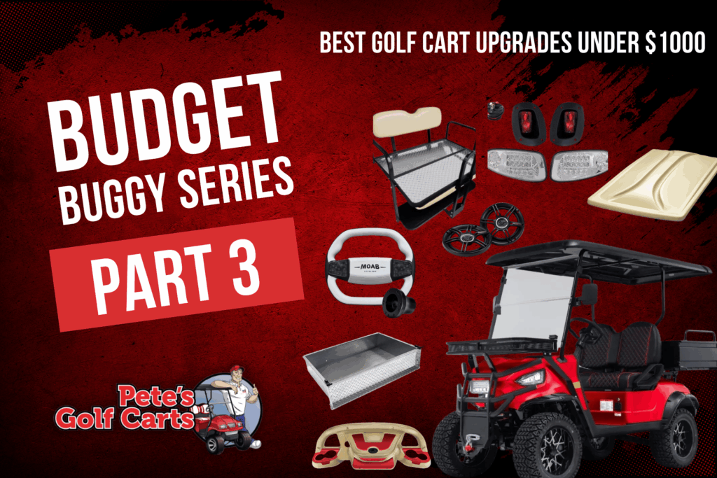 Best Golf Cart Upgrades Under $1000