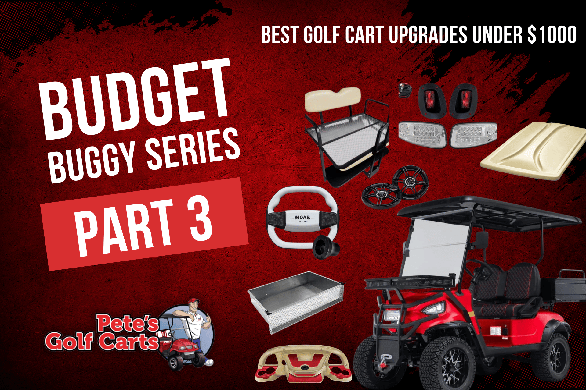 Best Golf Cart Upgrades Under $1000