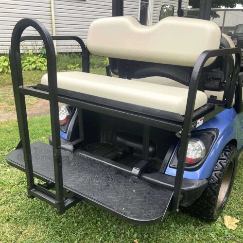 Ridealong-golf-cart-rear-seat-grab-bar-on-ezgo-rxv