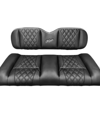 SC0031-Custom-Golf-Cart-Rear-Seat-Cushions-BLACK-club-car-precedent-onward-tempo-Kozip