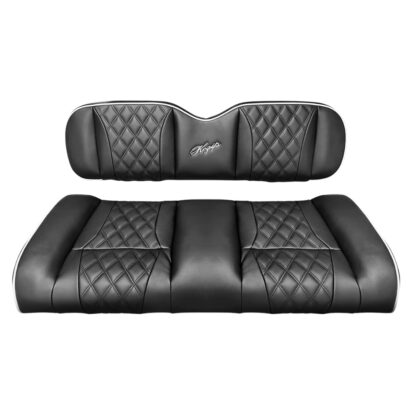 SC0031-Custom-Golf-Cart-Rear-Seat-Cushions-BLACK-club-car-precedent-onward-tempo-Kozip