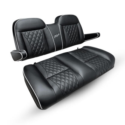 SCDS08-Custom-Golf-Cart-Front-Seat-Cushions-BLACK-club-car-ds-Kozip