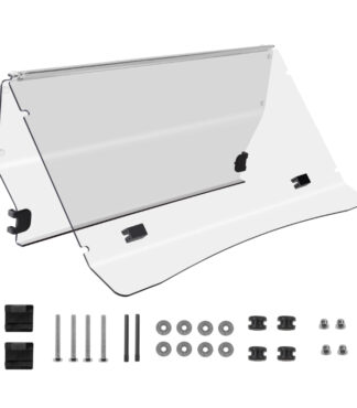 SCEWSC-CLEAR-GOLF-CART-WINDSHIELD-EVOLUTION-D5-MAVERICK-RANGER-PETES-GOLF-CARTS