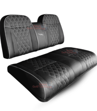 SCPR30-Custom-Golf-Cart-Front-Seat-Cushions-BLACK-Club-Car-Precedent-Kozip
