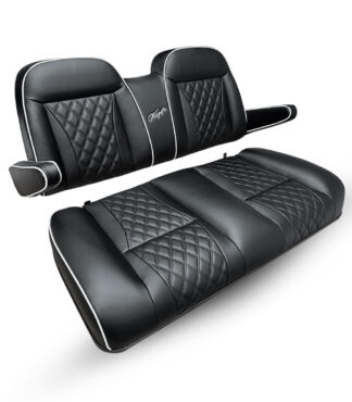 SCPR31-Custom-Golf-Cart-Front-Seat-Cushions-BLACK-club-car-precedent-onward-tempo-Kozip