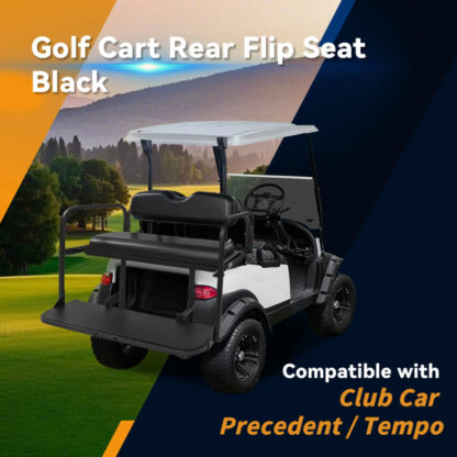 SCRSKB1000-CLUB-CAR-PRECEDENT-TEMPO-ONWARD-BLACK-REAR-SEAT-KIT-RIDEALONG-PETES-GOLF-CARTS