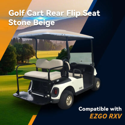 SCRSKS2001-EZGO-RXV-STONE-REAR-SEAT-KIT-RIDEALONG-PETES-GOLF-CARTS