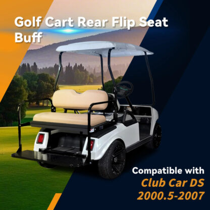 SCRSKU1001-CLUB-CAR-DS-NEW-BUFF-REAR-SEAT-KIT-RIDEALONG-PETES-GOLF-CARTS