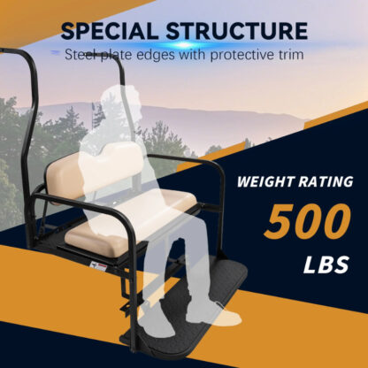 SCRSKU1001-CLUB-CAR-DS-NEW-BUFF-REAR-SEAT-KIT-RIDEALONG-PETES-GOLF-CARTS